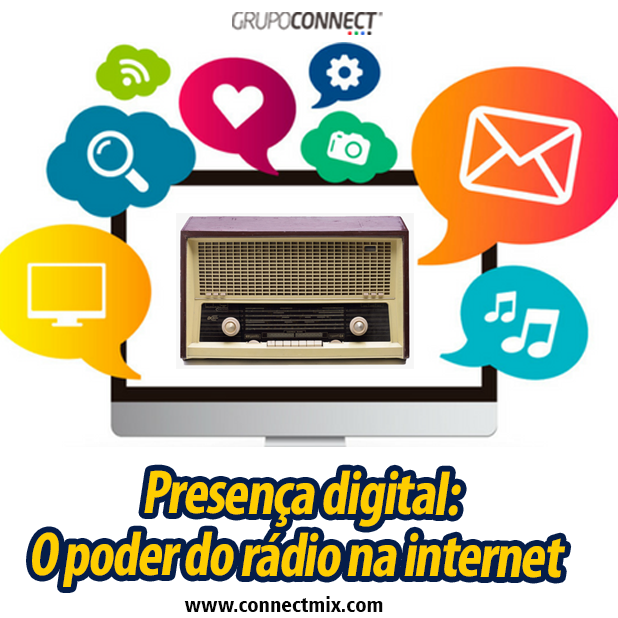 Presença digital do meio rádio