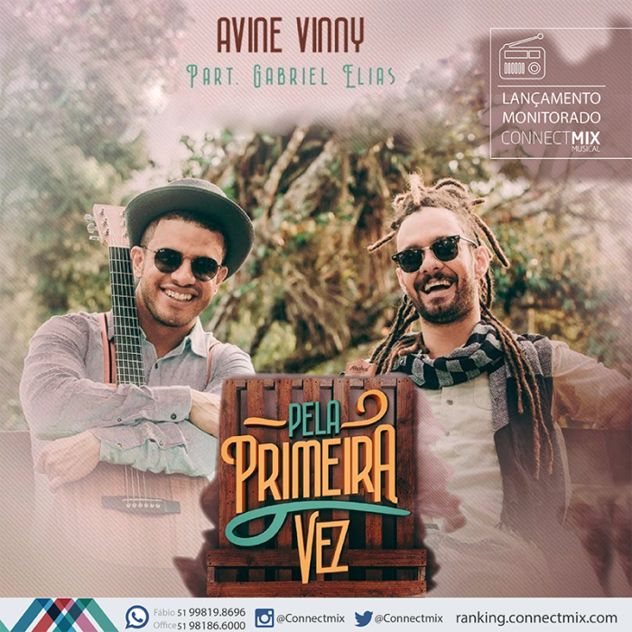 Avine Vinny lança nova música em parceria com Gabriel Elias 